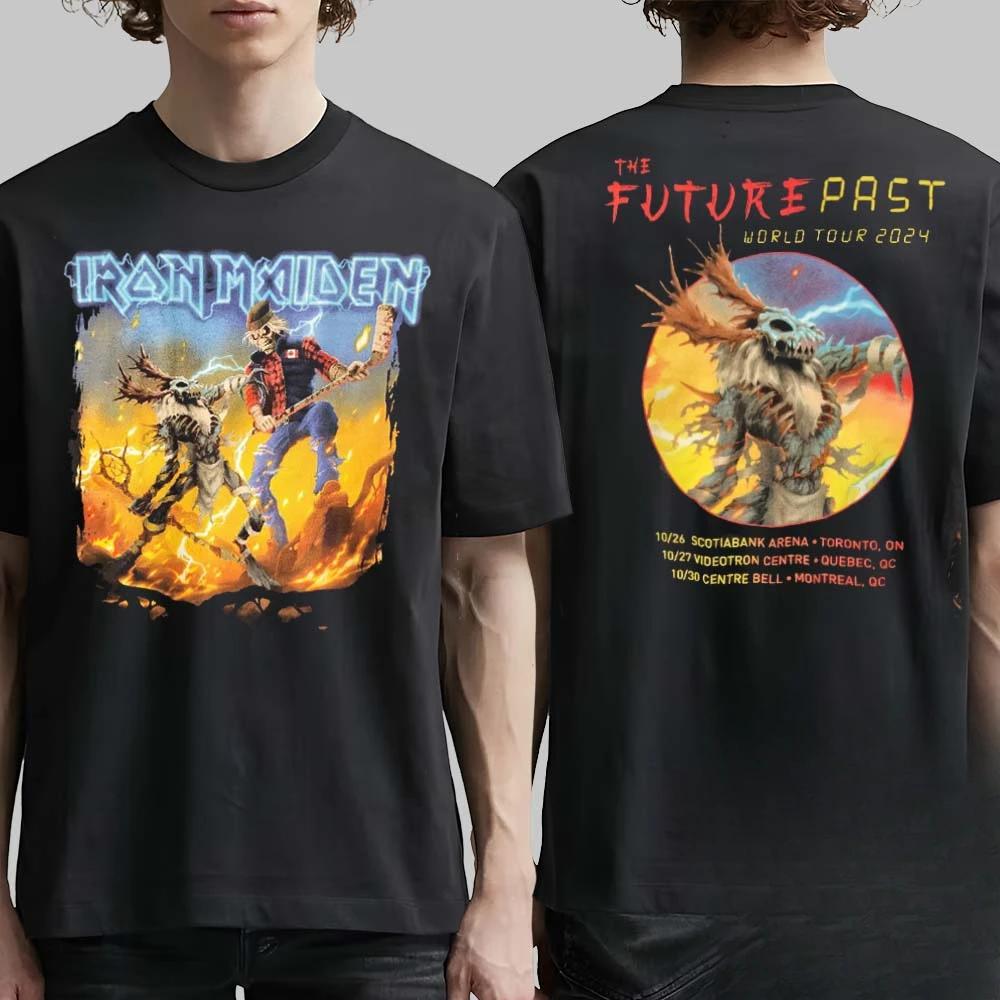 High Street New Short Sleeve Printed Cotton T-Shirt Brand Half Long Sleeve Parent Kids Heavy Motorcycle