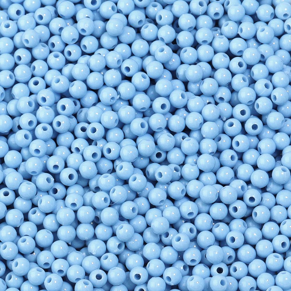 Colorful 4mm Acrylic Round Seed Beads for DIY Jewelry, Bracelets, and Necklaces