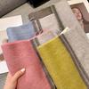 Luxury Winter 100% Wool Scarf Women 2 Colours Cashmere Handkerchief Warm Pashmina Female Shawl Pareo Soft Bufanda Scarves Stole