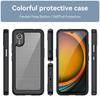 For Samsung Galaxy XCover 7 Case For Samsung XCover 7 Cover 6.6 Inch Colorful Soft Edge Silicone Transparent Shockproof Bumper