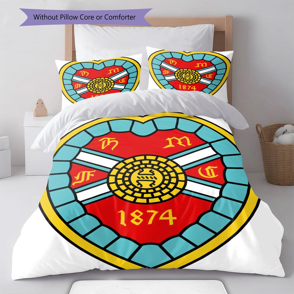 Hearts Heroes Bedding Quilt Set Quilt Cover Pillowcase Home Decoration Birthday Gift (1 * duvet cover + 2 * pillowcase, without core)