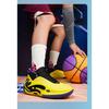 Men's Basketball Shoes Flame Pattern Non-slip Cushioning High-top Sports Sneakers