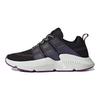 adidas Originals Prophere V2 Fabric Color Block Sports Cushioning Low Top Lifestyle Shoes Women Sneakers Black Purple FW5361