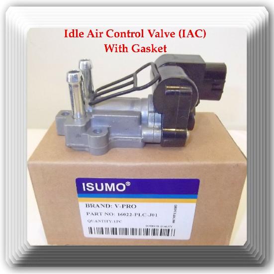 16022-PLC-J01 2001-2005 Acura EL Honda Civic 1.7L SOHC Idle Air Control Valve | 36460PCX003 | 0718207772353