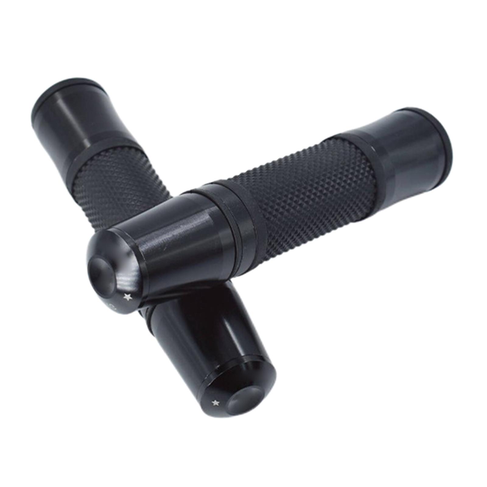 

Easy to Install Bicycles Grip Sleeves Handle Covers Set with Superior Grip Texture Suitable for Safe and Secure Handling чорний
