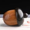 Acorn Ornament Wooden Aromatherapy Container DIY Key Chain Pendant Accessories Car Decoration Pendant
