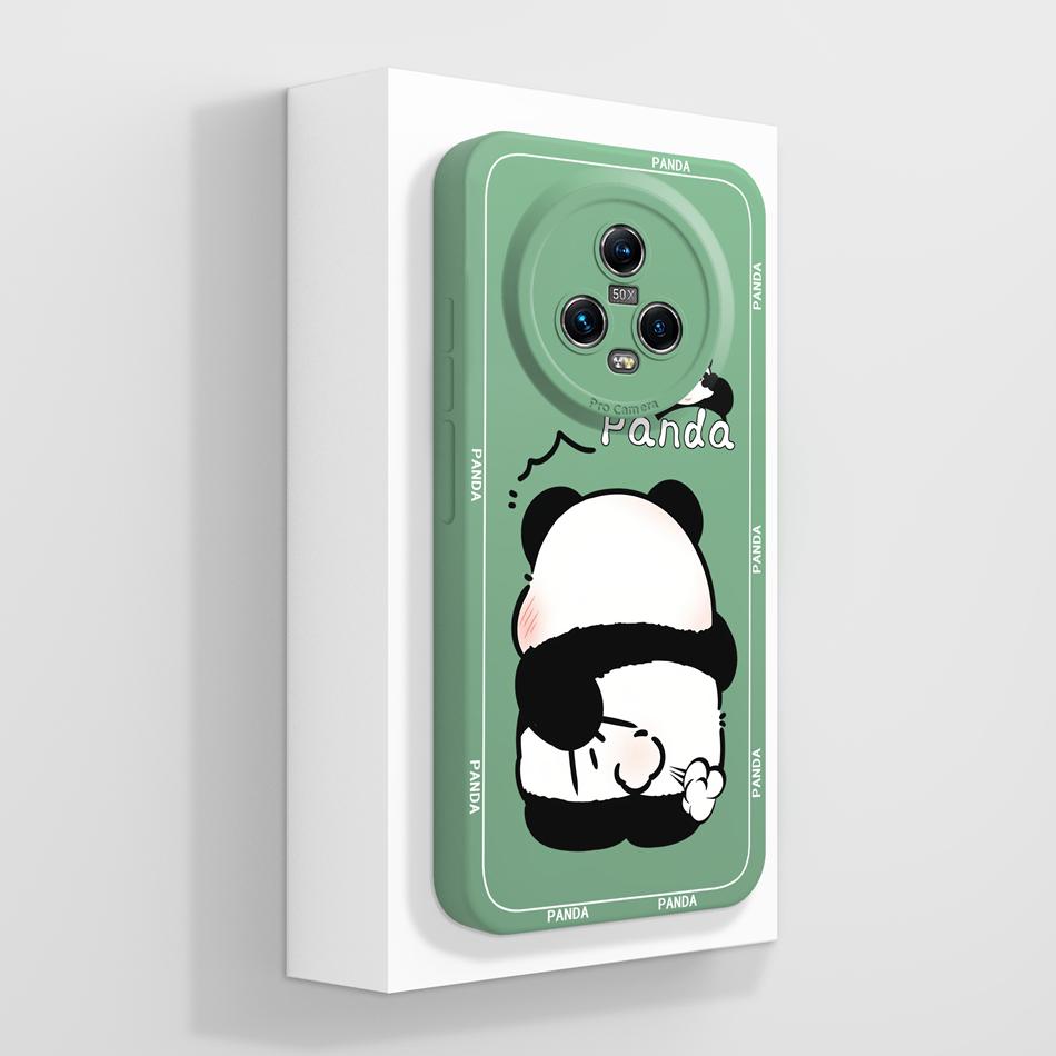 For Honor Magic 5 Pro Phone Case Cute Creative Full Protection Funda For Honor Magic5Pro Soft Liquid Silicone Anti Slip Bumper
