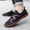 Popular 2025 summer new men's breathable thin fly-woven mesh one-pedal versatile sports and leisure shoes