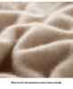 2025 Autumn/Winter Cashmere Round Neck Jacquard Sweater with Raglan Sleeves - Warm, Comfortable, Loose Fit Knit Base Layer