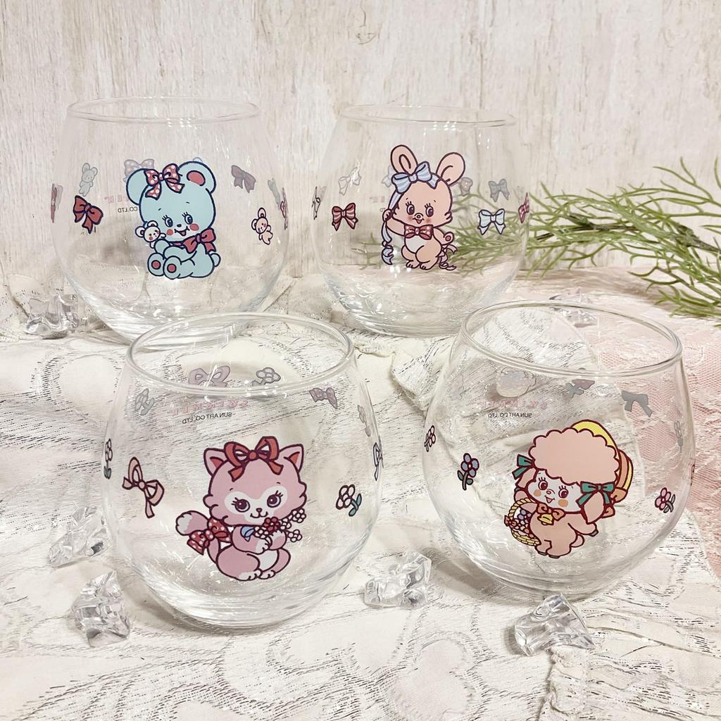 Sun Art Hugly Round Juice Glass 9x9cm Made In Perfect As a Birthday Product "Swimmer" Tumbler, Approx. Diameter, Clear, Japan, Gift. Code San4587-1