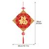 2026 Year of Horse Felt Fu Character Hanging Decoration for Indoor Door Entrance with Hook