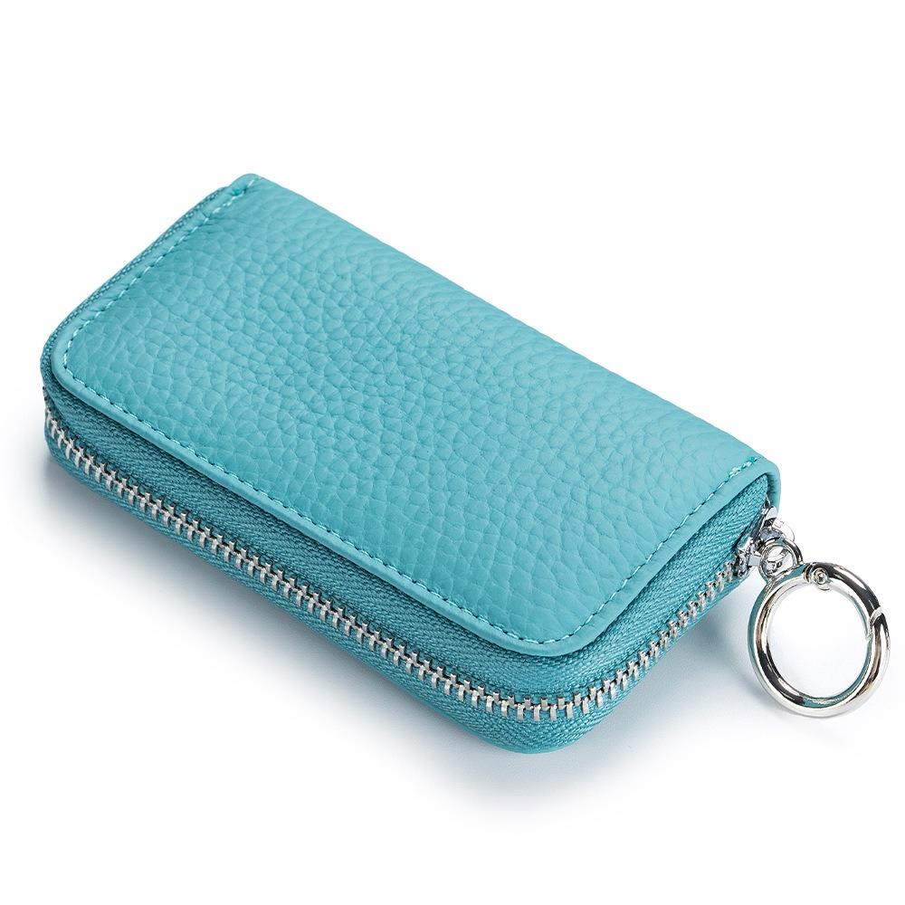 Zipper Closure Keychain Pouch Multifunctional Car Key Organizer Casual Portable Key Bag  Card Bag