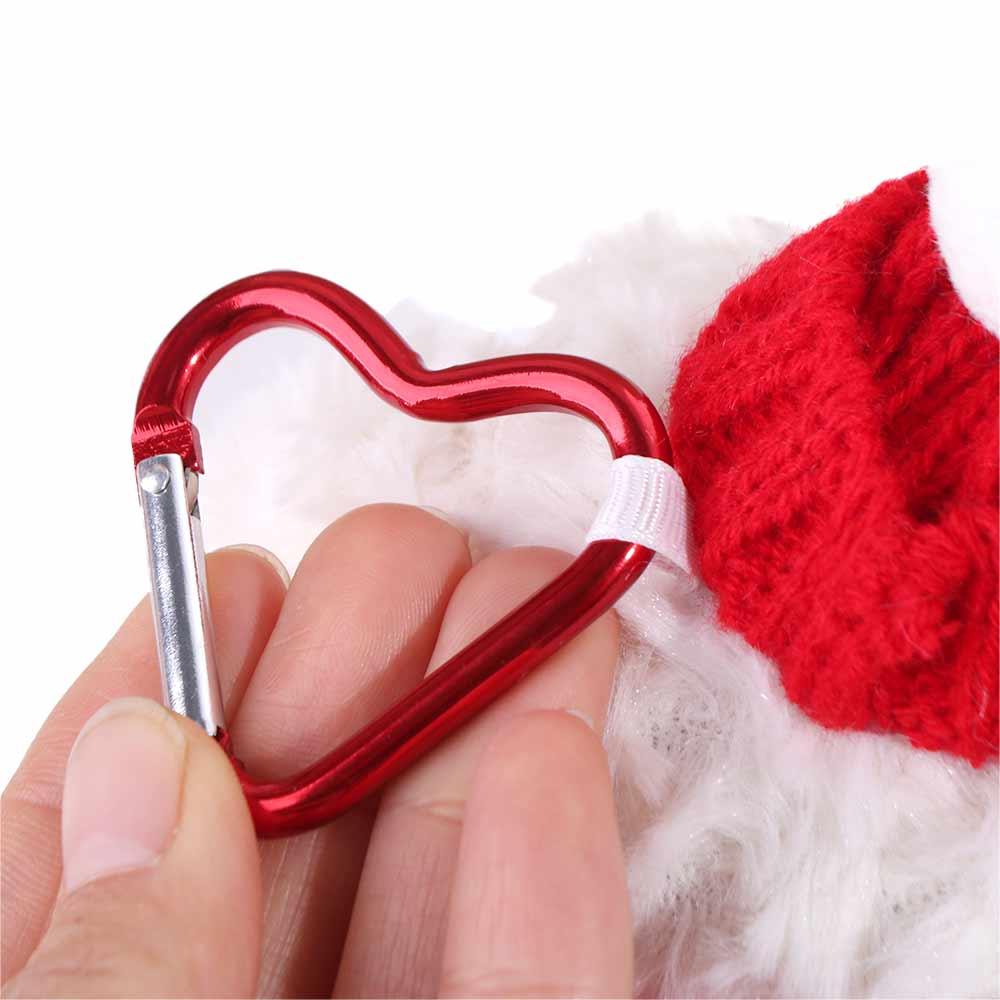 Cartoon Cartoon Plush Keychain Soft Plush Doll Key Ring Cute Christmas Rabbit Pendant  Friends
