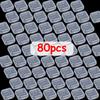 20/40/80pcs 3.5cm Transparent Mini Storage Boxes - Space-Saving Organizer for Jewelry Necklaces Earplugs Household Small Items