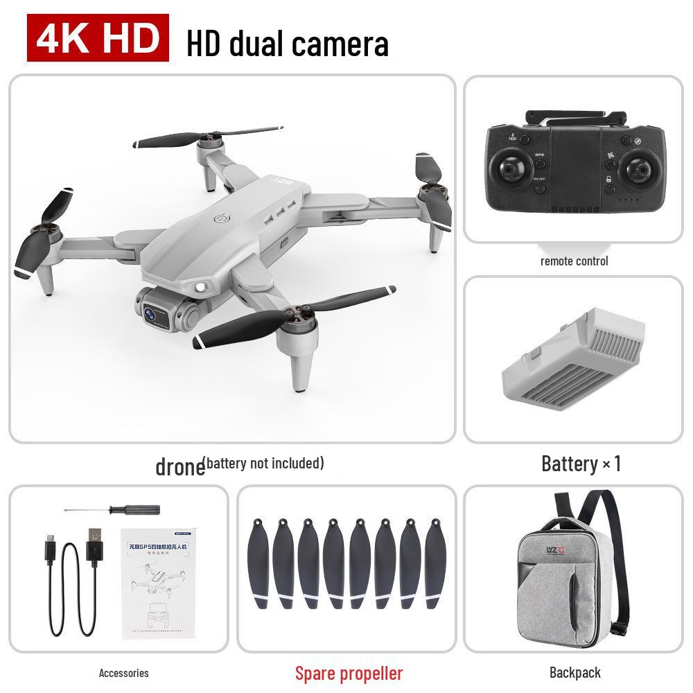 L900PRO 4K Brushless GPS Drone: High-Definition Aerial Photography, Four-Axis Foldable RC Aircraft
