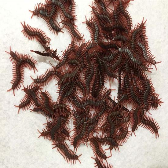 

1/10 шт. забавные хитрые игрушки для мозга, имитация многоножки и дом с привидениями, декор 10pcs