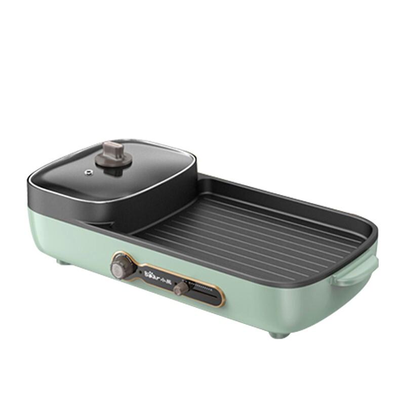 Bear 2-in-1 Electric BBQ Grill and Hot Pot CN plug (adapter included)