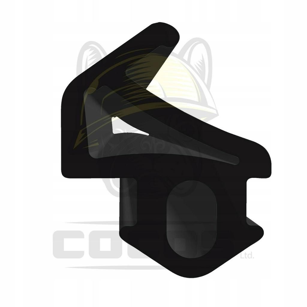 Seal for PVC Windows S-1019 ROPLASTO BLACK 1m