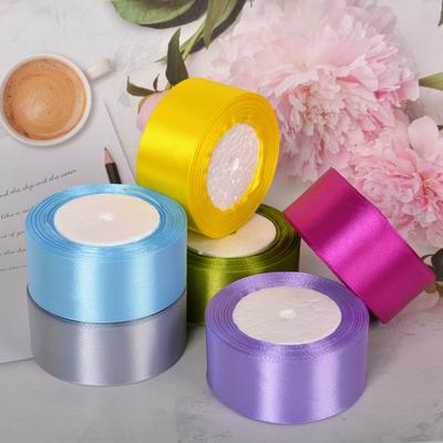 4Cm Polyester Dokuma Düğün Sandalyesi Sırtı Kurdelesi Buket Çiçek Paketleme Kurdelesi