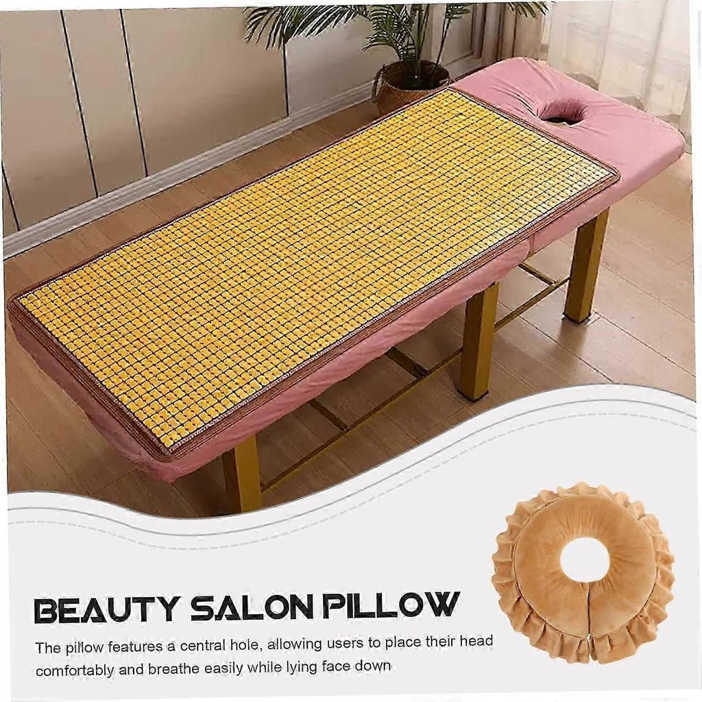 Face Down Pillow For Back Neck Pain Relief Face Massage Bed Pillow Spa Massage Therapy