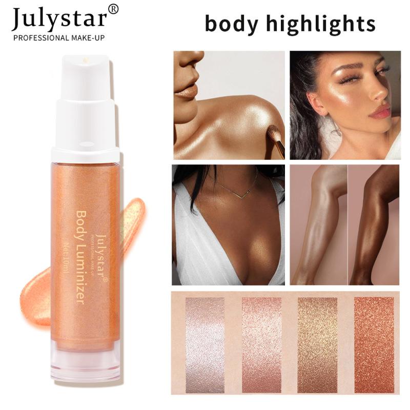 

Auguststar Brightening Body Brightening Highlighting Liquid Emulsion Sexy Body Highlighting Liquid