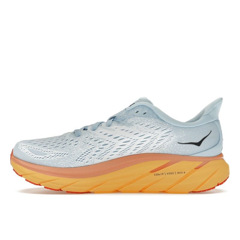 HOKA  Clifton 8 Summer Song Ice Flow Women Sneakers Blue 1119394-SSIF