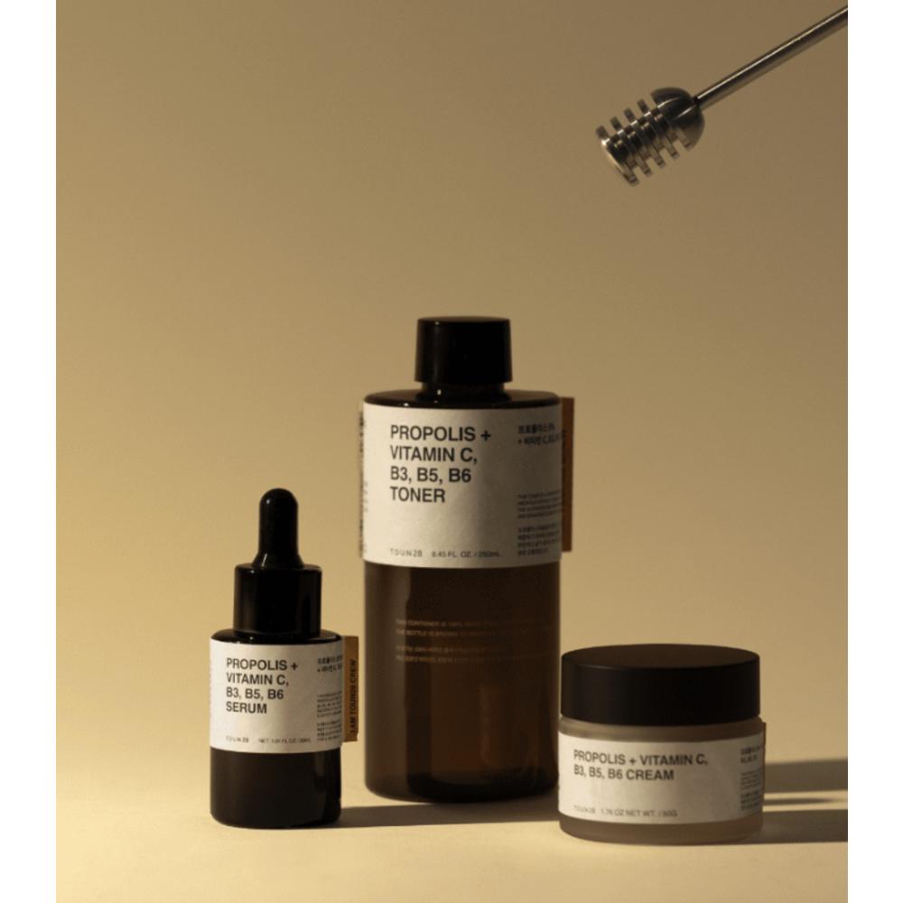 TOUN28 Propolis Vitamin C B3 B5 B6 Balancer Toner, 250ml, 1 Unit