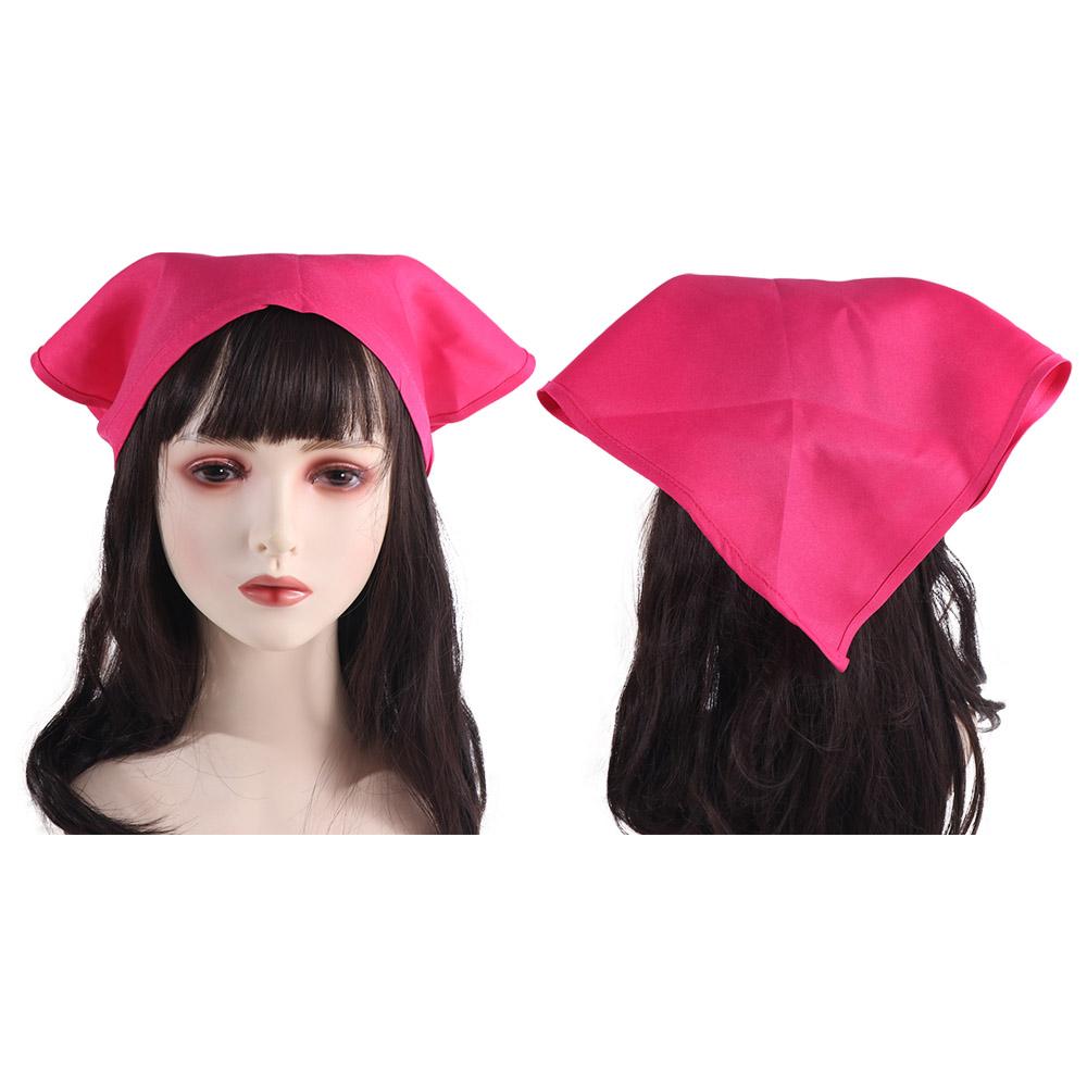 Cotton Kitchen Work Cap Triangle Waitress Hat Catering Cooking Cap Chef Hat  Chef