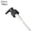 DIY Replacement Pump Dispenser Bird Head Black Bottle Liquid Lotion PP Plastic Without Bottle 24mm 28mm Hot New