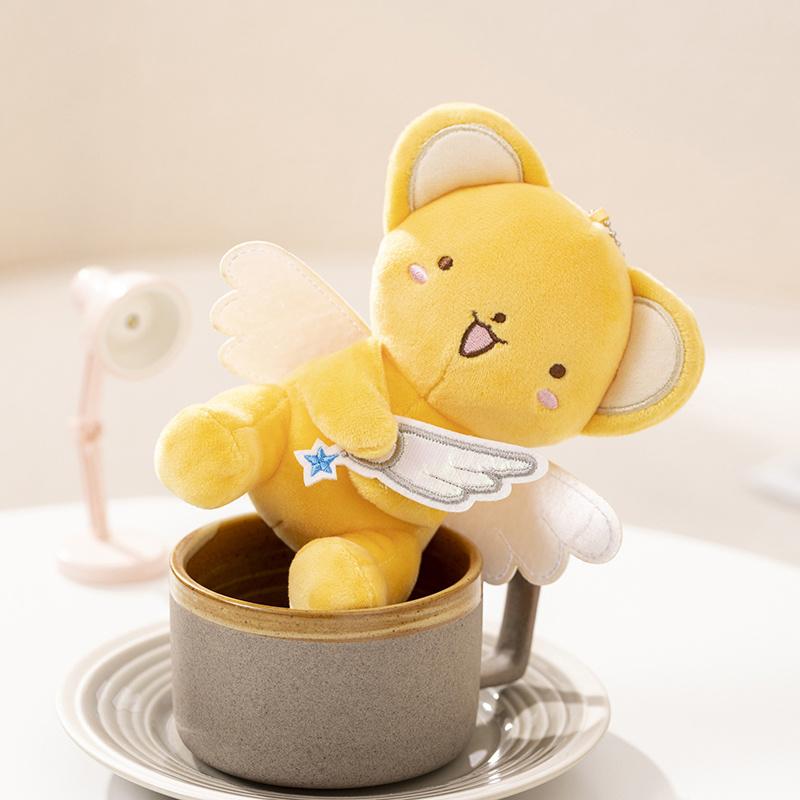 Nice 1pc 13cm Cute Cat With Wing Plush Doll Pendant Doll Beautiful Room Car Bag Decoration Pendant Opening Holiday Gift
