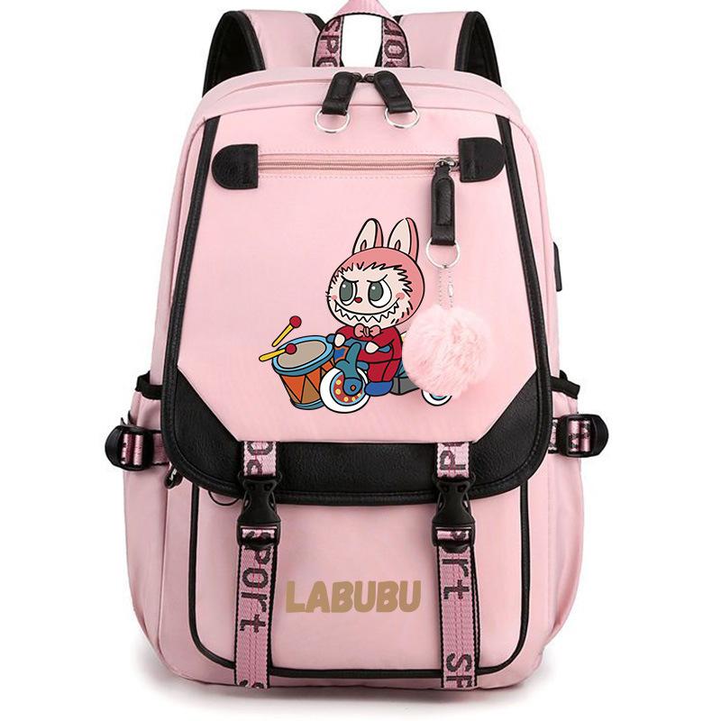 2024 New Labubu Labubu Primary School Schoolbag Boys 1236 Grade Boys Children Backpack