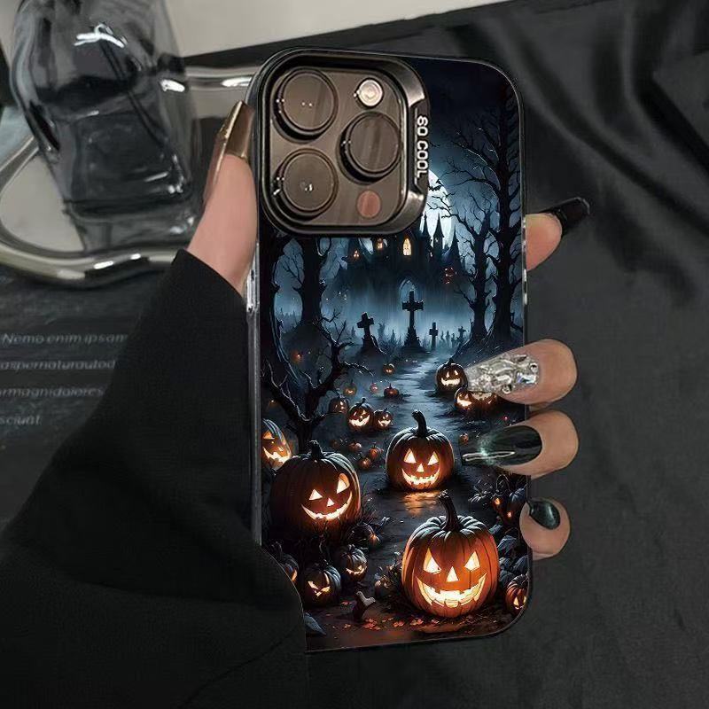 Devil pumpkin is suitable for Apple 17Promax mobile phone case personalized vitality case iPhone16/15/1413