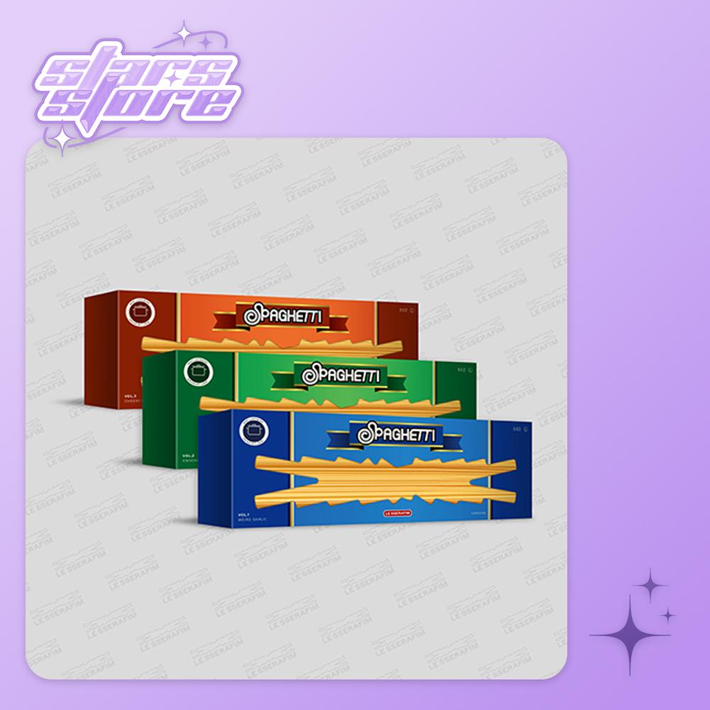 LE SSERAFIM 1st Single Album SPAGHETTI