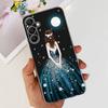 For Samsung Galaxy A25 5G 2023 Case Samsung A15 5G A35 A555G Transparent Soft TPU Etui With Fashion Pattern Galaxy A15 4G Cover