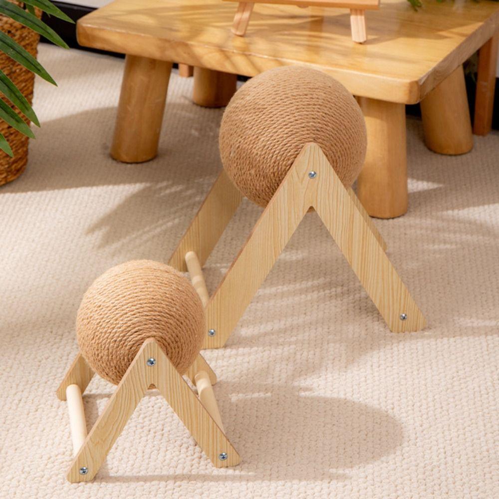 Non-falling Off Cats Scratcher Sisal Rope Pet Supplies Cat Scratching Ball Pet Supplies