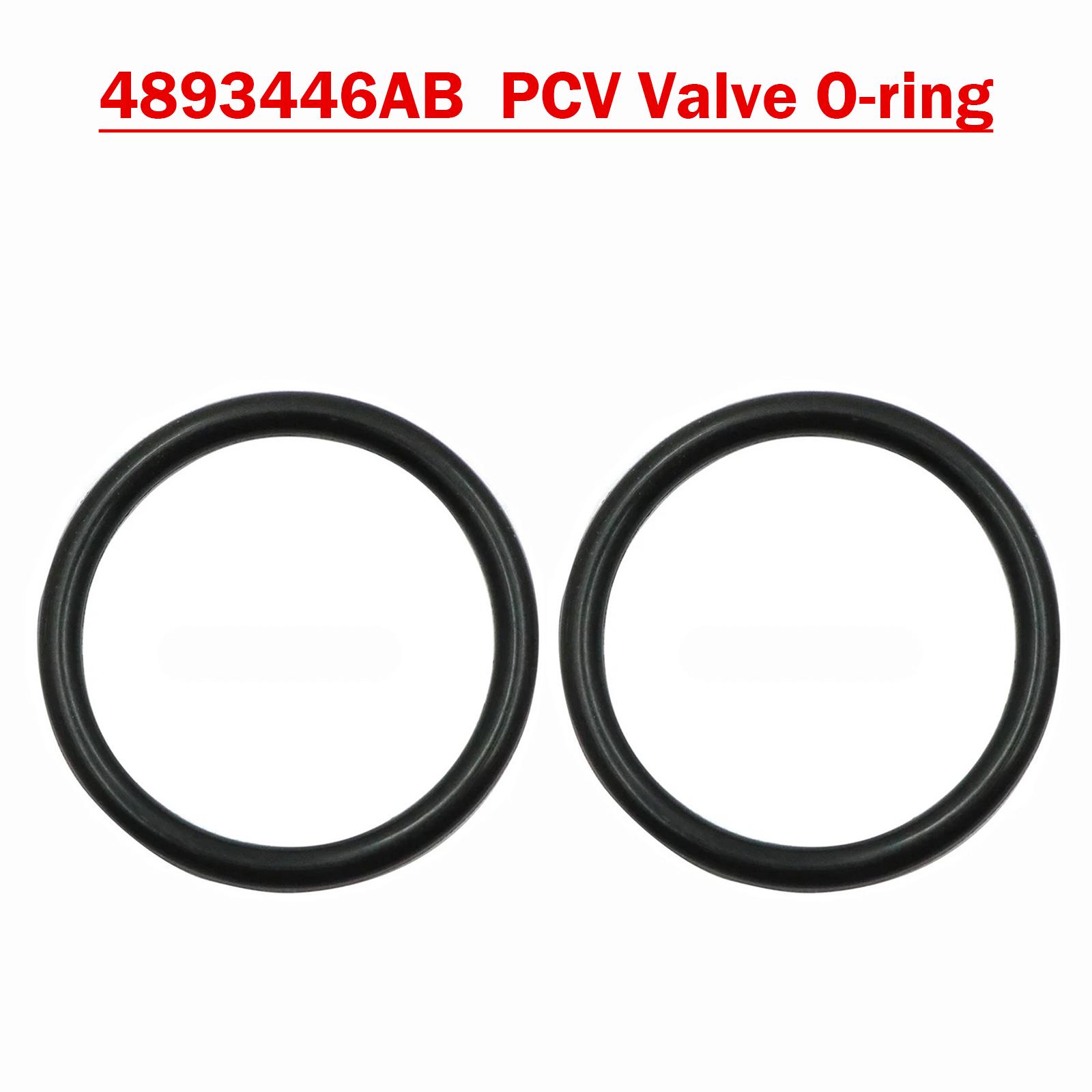 

2x PCV Valve O-ring 4893446AB for Fiat 500 500L 500X for Dodge Darts 2012-2017