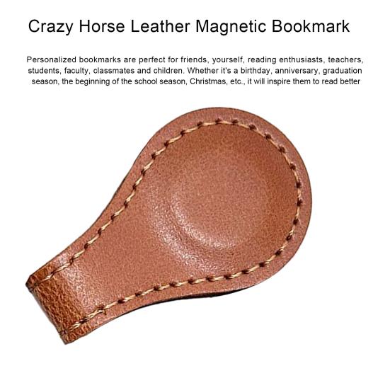 Personalized Vintage Engraved Bookmarks Magnetic Design Book Marker Clips Customized Gifts for