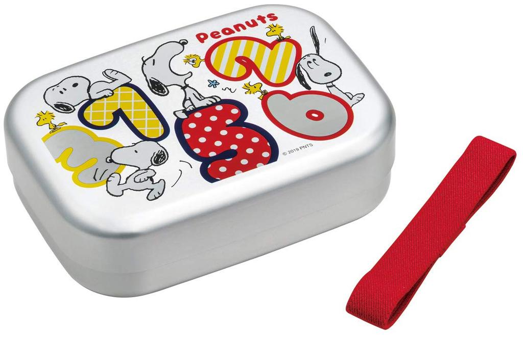 Skater Aluminum Lunch Snoopy Peanuts Made In ALB5NV Children's Box, & Design, Japan, 370ml,