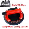 1-2Pcs 8 Inch Vacuum Suction Cup Glass Sucker Loading 200kg Heavy Duty Vacuum Lifter Industry Spreader to Tile Windshield Window