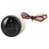 52mm Fuel Level Meter DC 9‑32V Black Disc Black Lid Digital Fuel Gauge for RVs Yachts Fishing Boats
