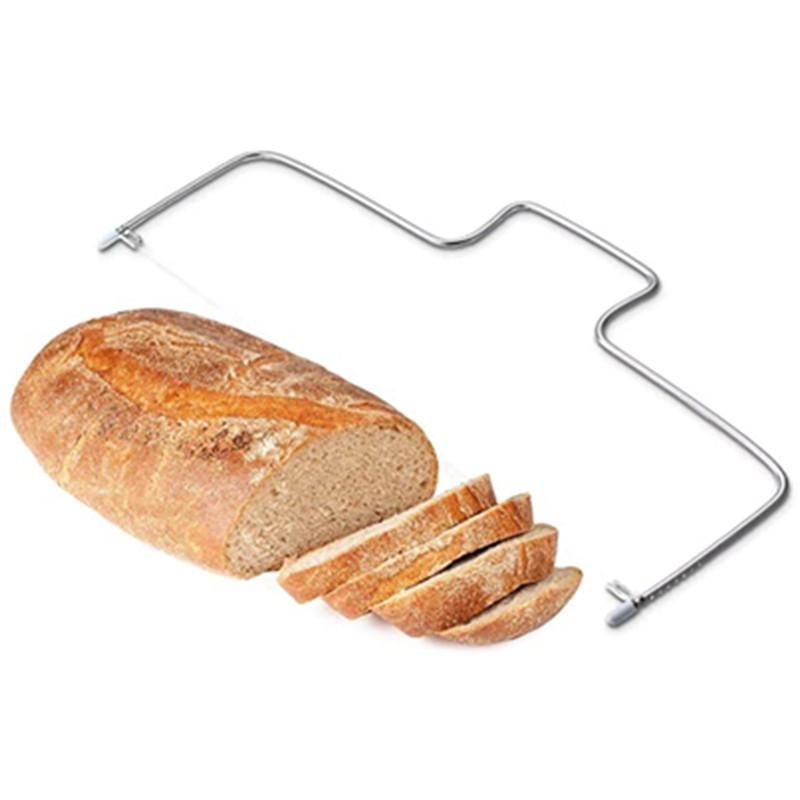 Cake Leveler Adjustable Stainless Steel Wire Cake Slicer Leveler Pizza Dough Cutter Trimmer Ktchen Accessories Baking Tools