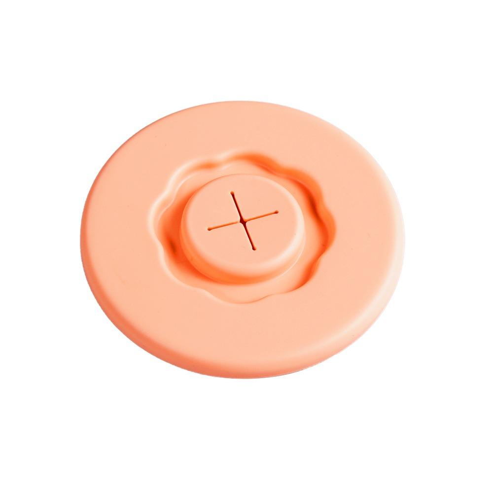 3PCS Leakproof Silicone Cup Lid Universal Tea Coffee Lids Cup Dustproof Cover  Cup Accessories