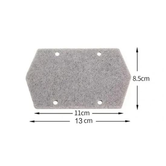 

Инструмент для чистки пазов 2 в 1, креативная салфетка для чистки пазов в окнах, щетка для чистки щелей в окнах 1pcs