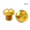 2 pezzi antiruggine moto CNC alluminio M8 M10 tappi per fori specchietto retrovisore viti supporto specchietto retrovisore accessori moto