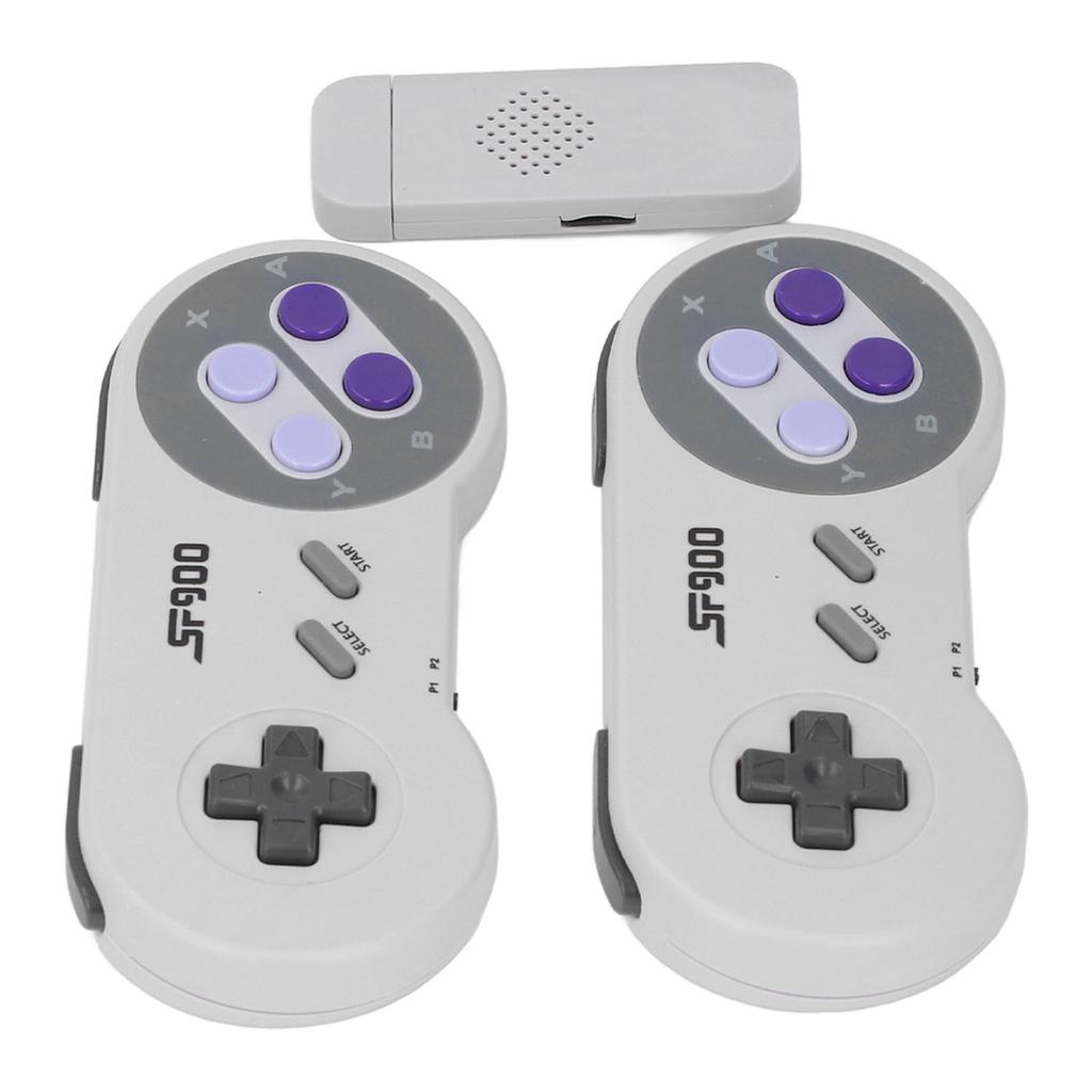 Paar Wireless-Spielkonsolen-Speicherkartensteckplatz Plug-and-Play Ergonomischer Retro-Videospiel-Stick für SF