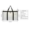 Large Capacity Quilt Storage Bag Transparent Quilt Clothes Sorting Bag Luggage Moving Packaging Bag Special Artifact