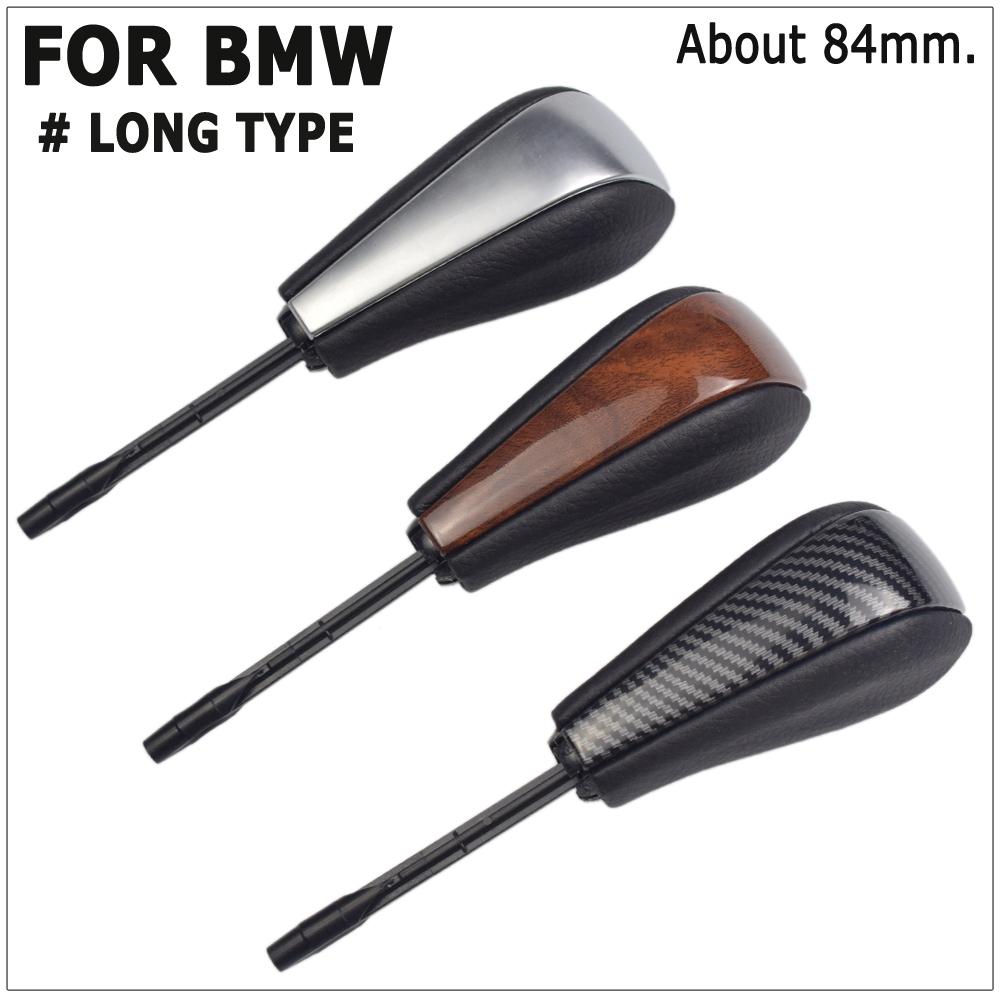 For BMW E39 E46 E53 E60 E61 E63 E64 E83 E81 E82 E87 E90 E91 E92 Original Quality Car Automatic Gear Shift Knob ABS Leather