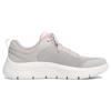 Skechers Go Walk Flex Abrasion Resistant Low Top Walking Shoes Women's Gray 124817-TPPK