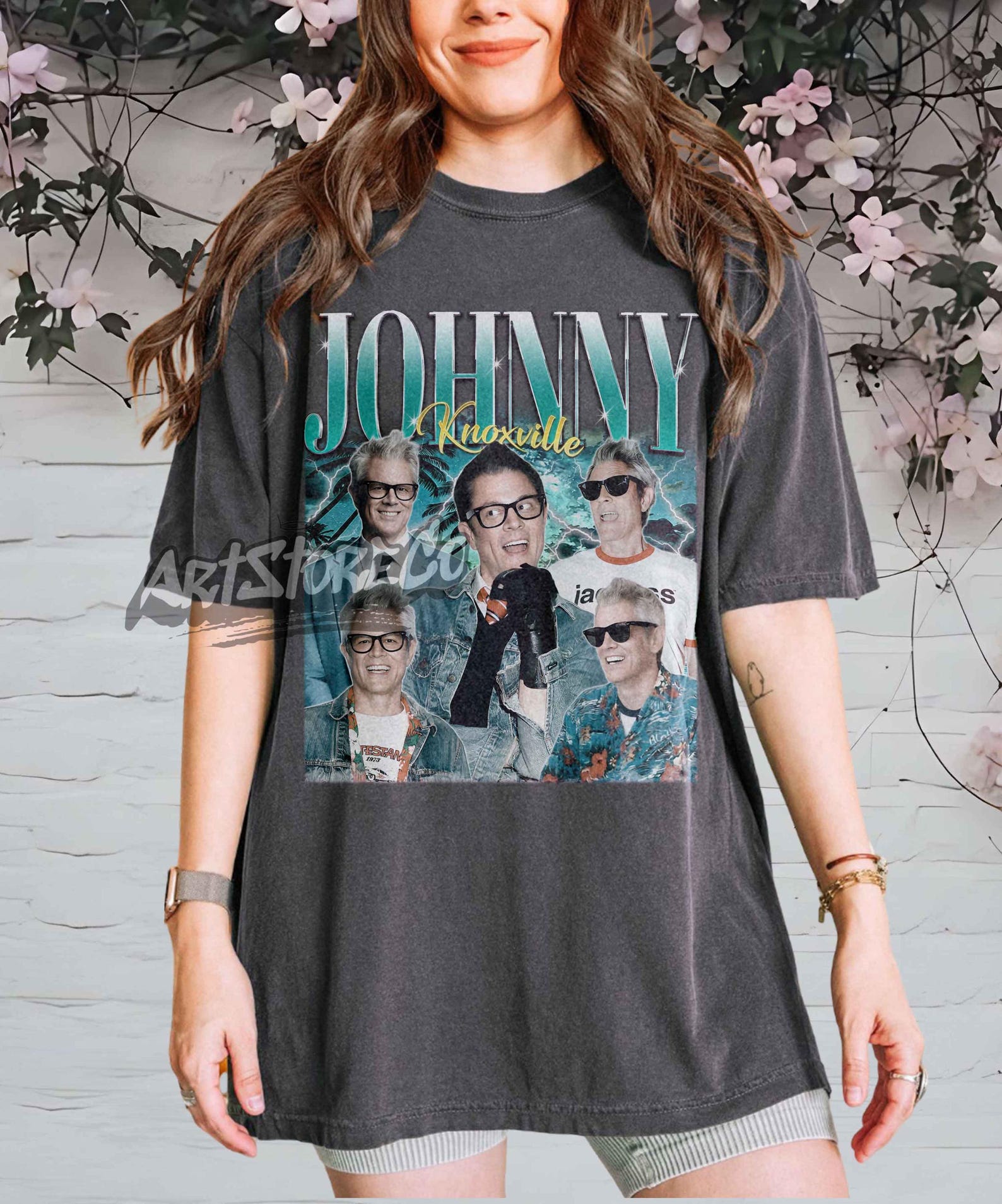 Johnny Knoxville Shirt, Stun Performer Retro Tee 3XL