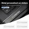 8 stk Bil 3D Metal Emblemer Dekorative Indvendig Dekoration Logo Klistermærker Til Mazda Atenza Axela MX30 CX30 CX3 CX9 MX5 RX8 RX7 GHJ1